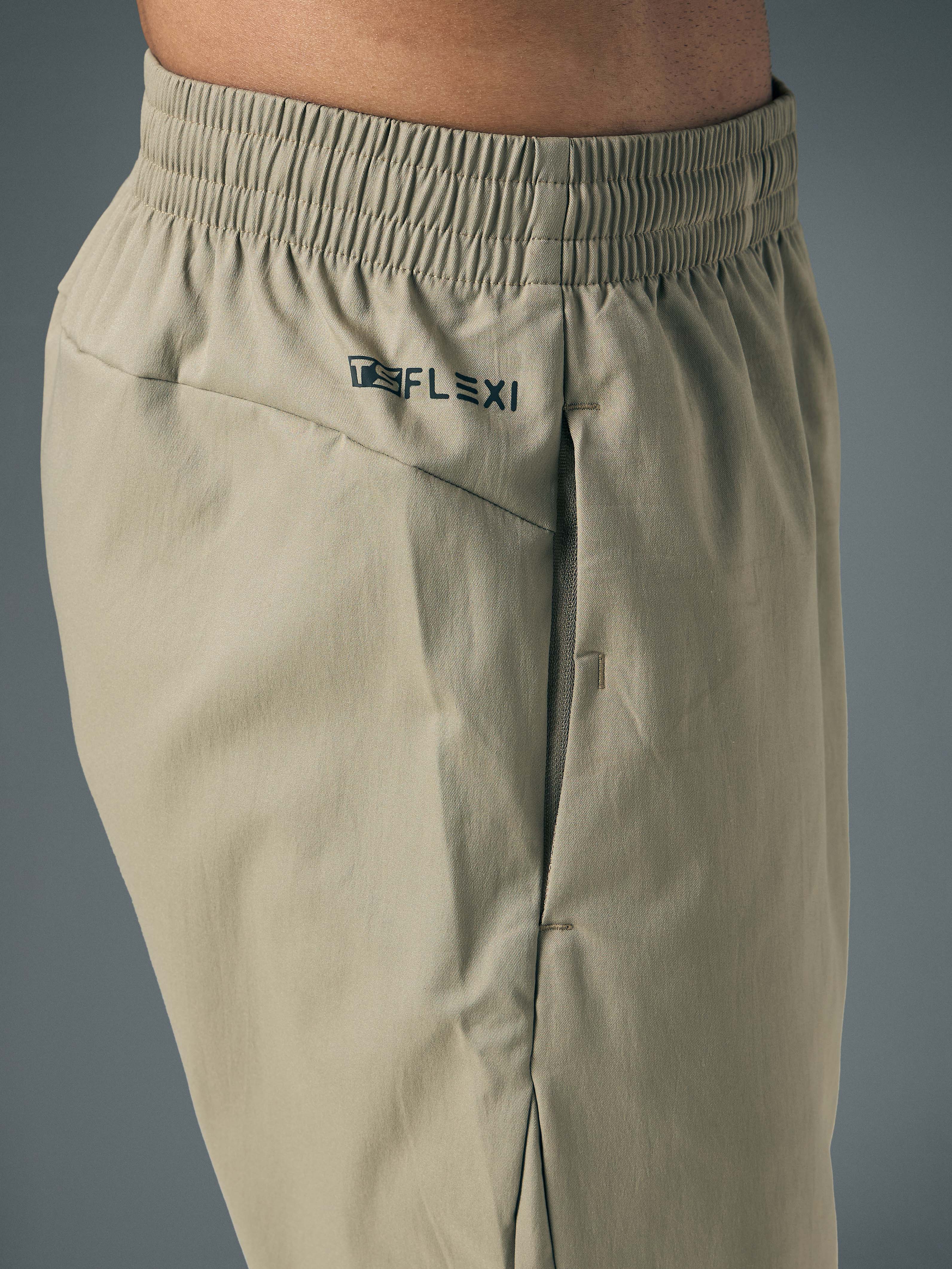 Technosport  Regular Fit Trackpant (TS Flexi) - OR229 - KHAKI