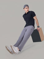 Technosport  Regular Fit Trackpant (TS Flexi) - OR229 - LT GREY B