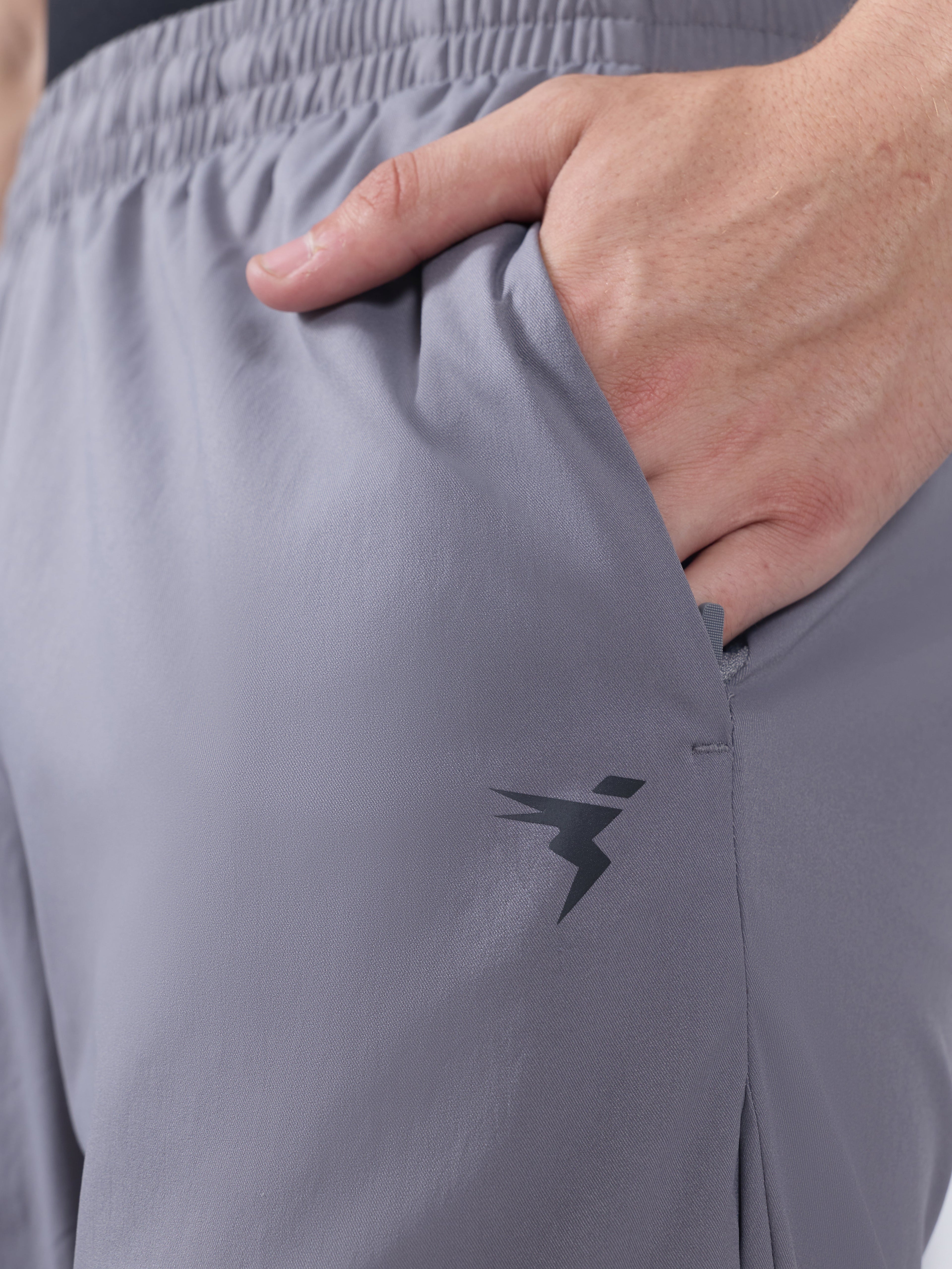Technosport  Regular Fit Trackpant (TS Flexi) - OR229 - LT GREY B