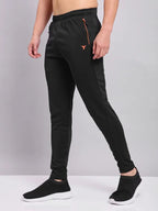 Technosport Men Trackpant - OR25B - BLACK
