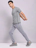 Technosport Men Trackpant - OR25B - LT GREY B