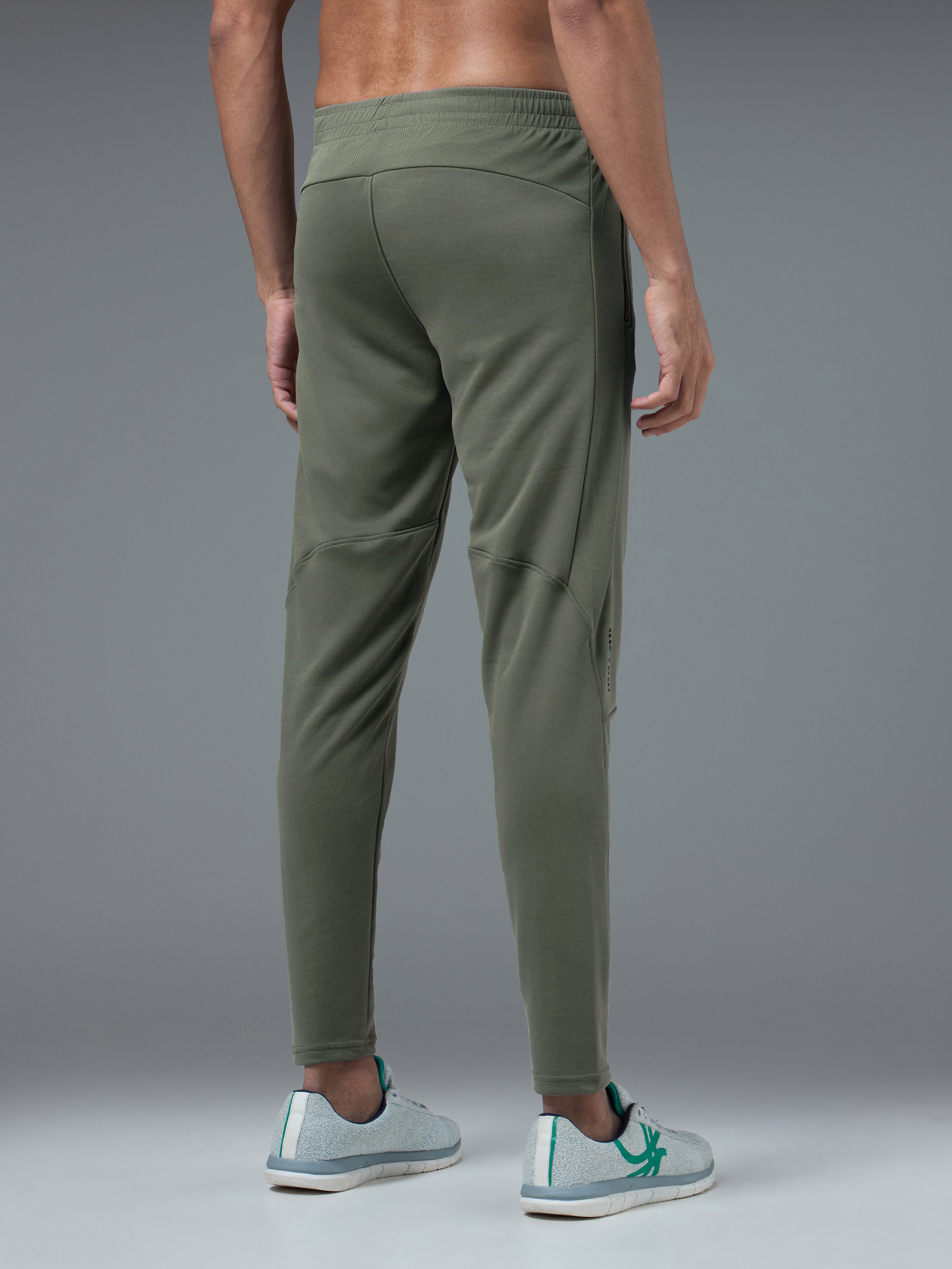Technosport Men Trackpant - OR25B - SMOKEY OLIVE