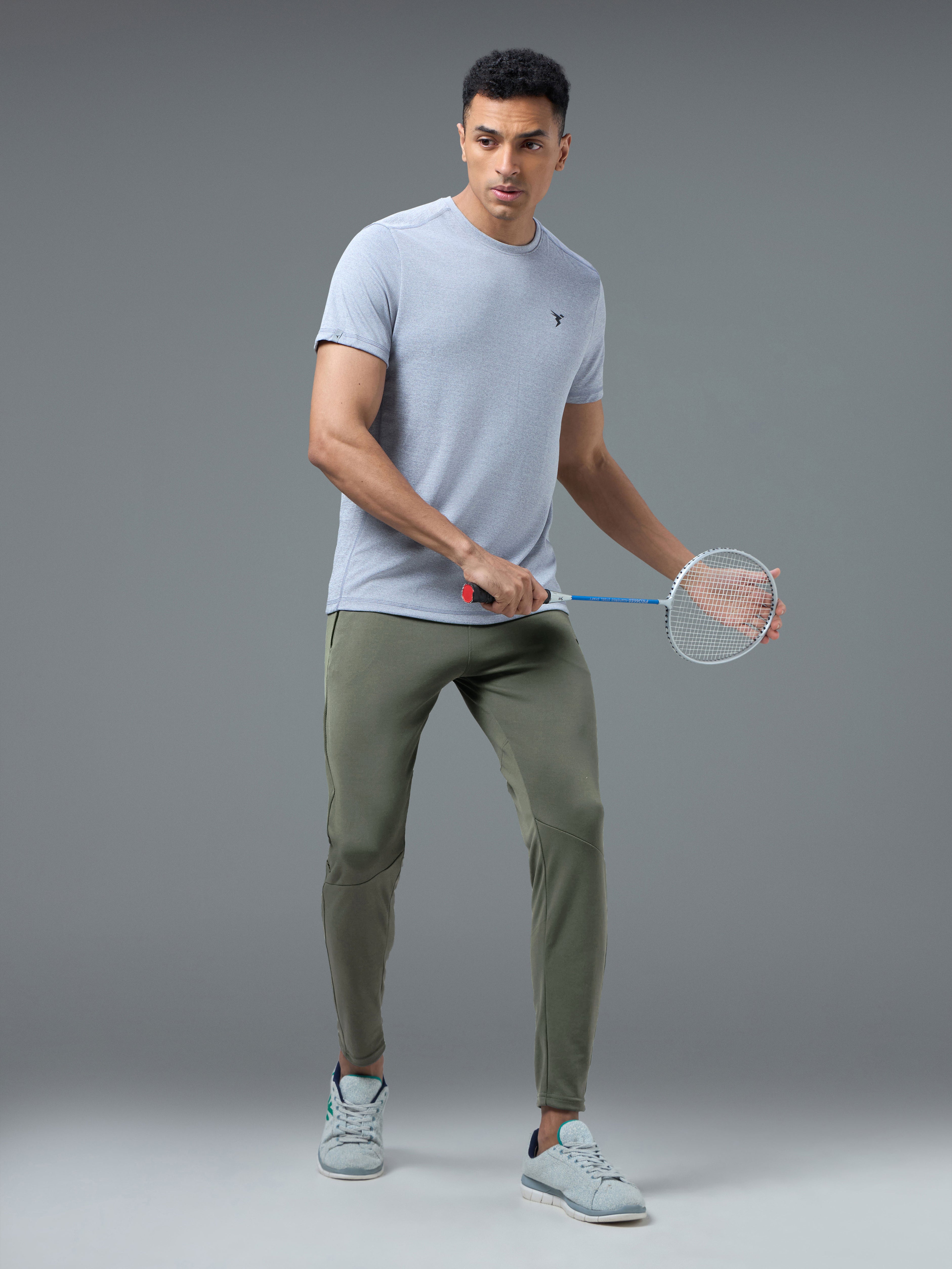 Technosport Men Trackpant - OR25B - SMOKEY OLIVE