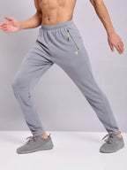 Technosport Men Slim Fit Trackpant - OR25 - LT GREY B