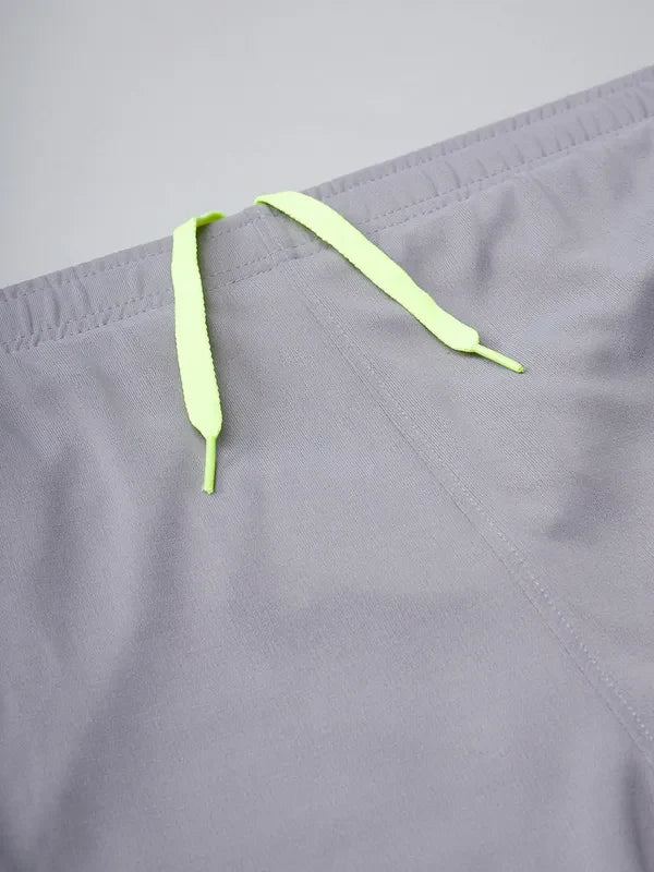 Technosport Men Slim Fit Trackpant - OR25 - LT GREY B
