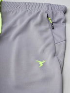 Technosport Men Slim Fit Trackpant - OR25 - LT GREY B