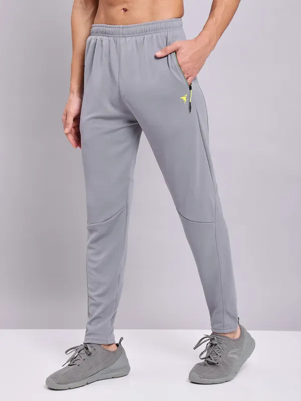 Technosport Men Slim Fit Trackpant - OR25 - LT GREY B