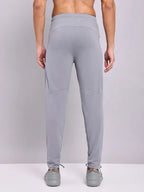 Technosport Men Slim Fit Trackpant - OR25 - LT GREY B