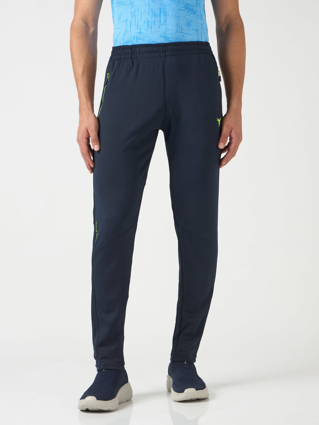Technosport Men Slim Fit Trackpant - OR25 - NAVY B