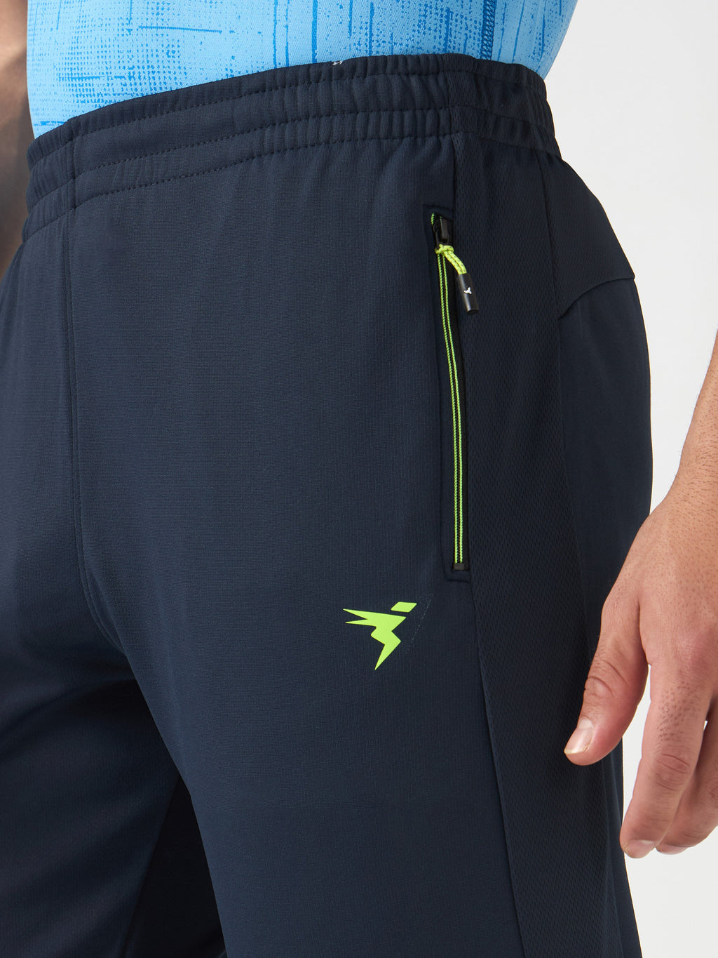 Technosport Men Slim Fit Trackpant - OR25 - NAVY B