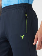 Technosport Men Slim Fit Trackpant - OR25 - NAVY B