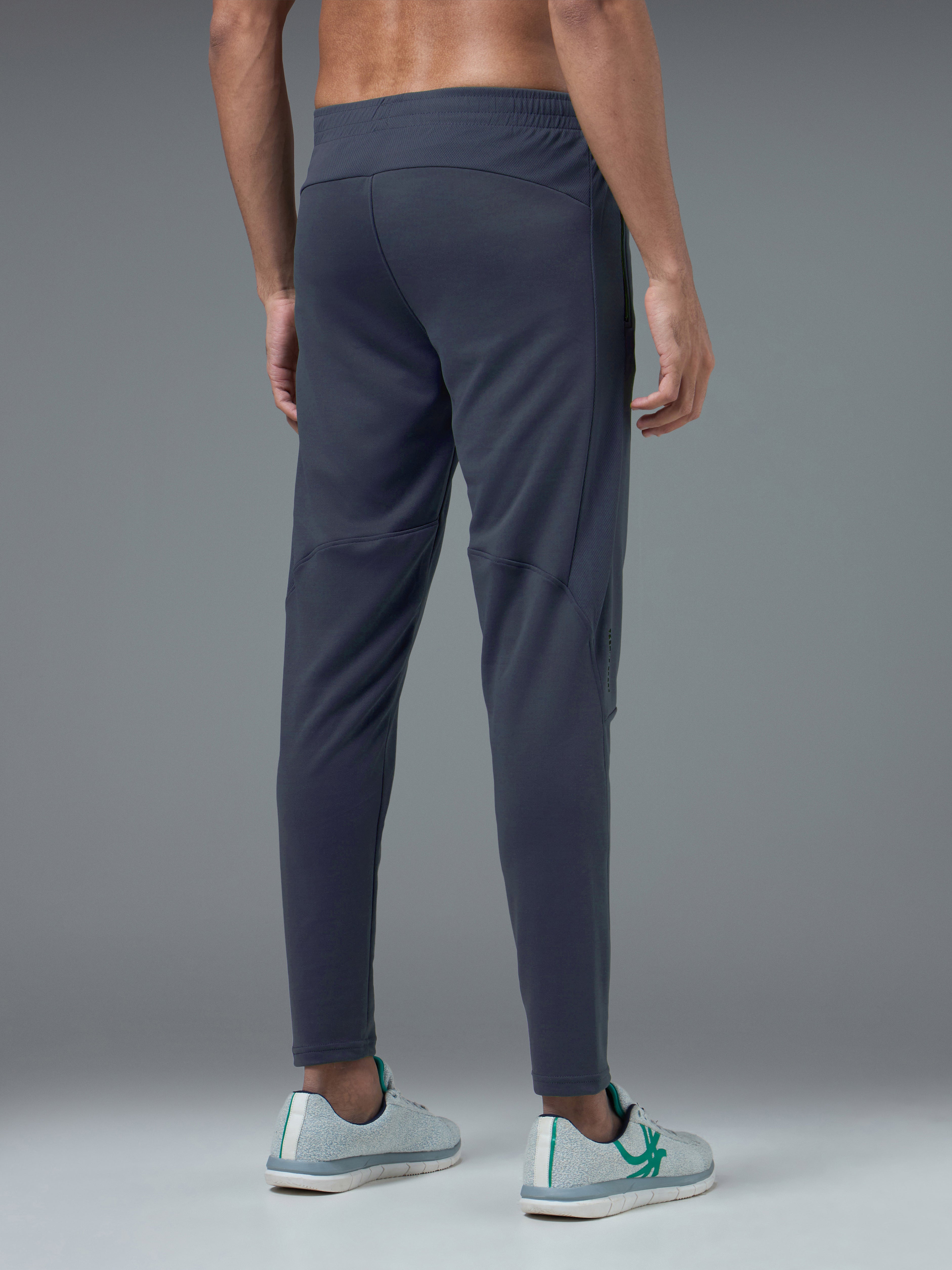 Technosport Men Slim Fit Trackpant - OR25 - WOODLAND GRAY