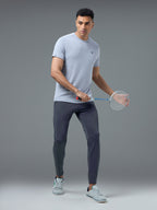 Technosport Men Slim Fit Trackpant - OR25 - WOODLAND GRAY