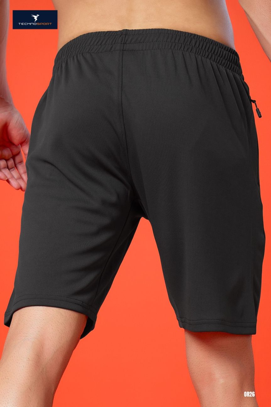 Technosport Men Shorts - OR26 - BLACK