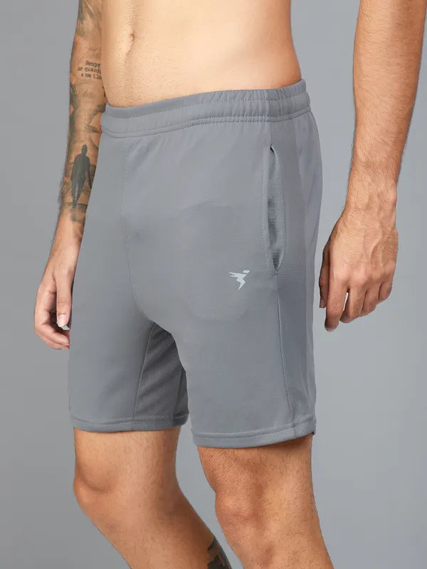 Technosport Men Shorts - OR26 - IRON GREY