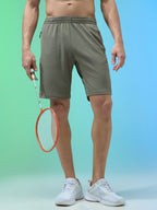 Technosport Men Shorts - OR26 - SMOKEY OLIVE