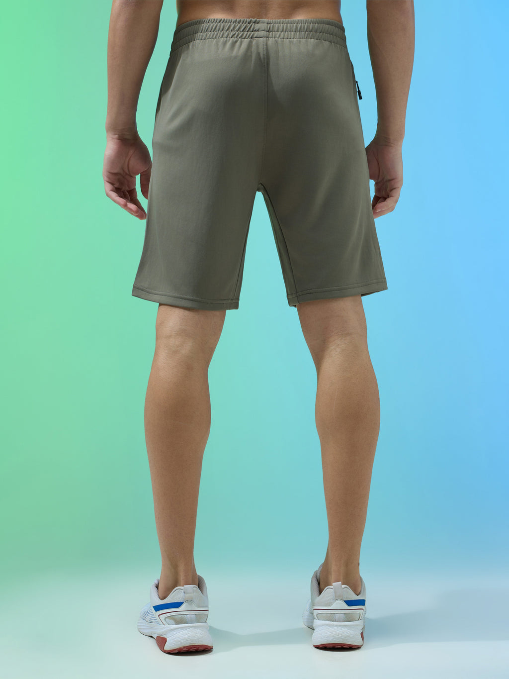 Technosport Men Shorts - OR26 - SMOKEY OLIVE