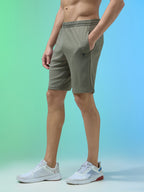 Technosport Men Shorts - OR26 - SMOKEY OLIVE