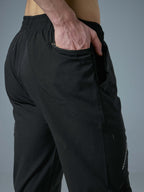 Technosport  Regular Fit Trackpant (TS Flexi) - OR39 - BLACK
