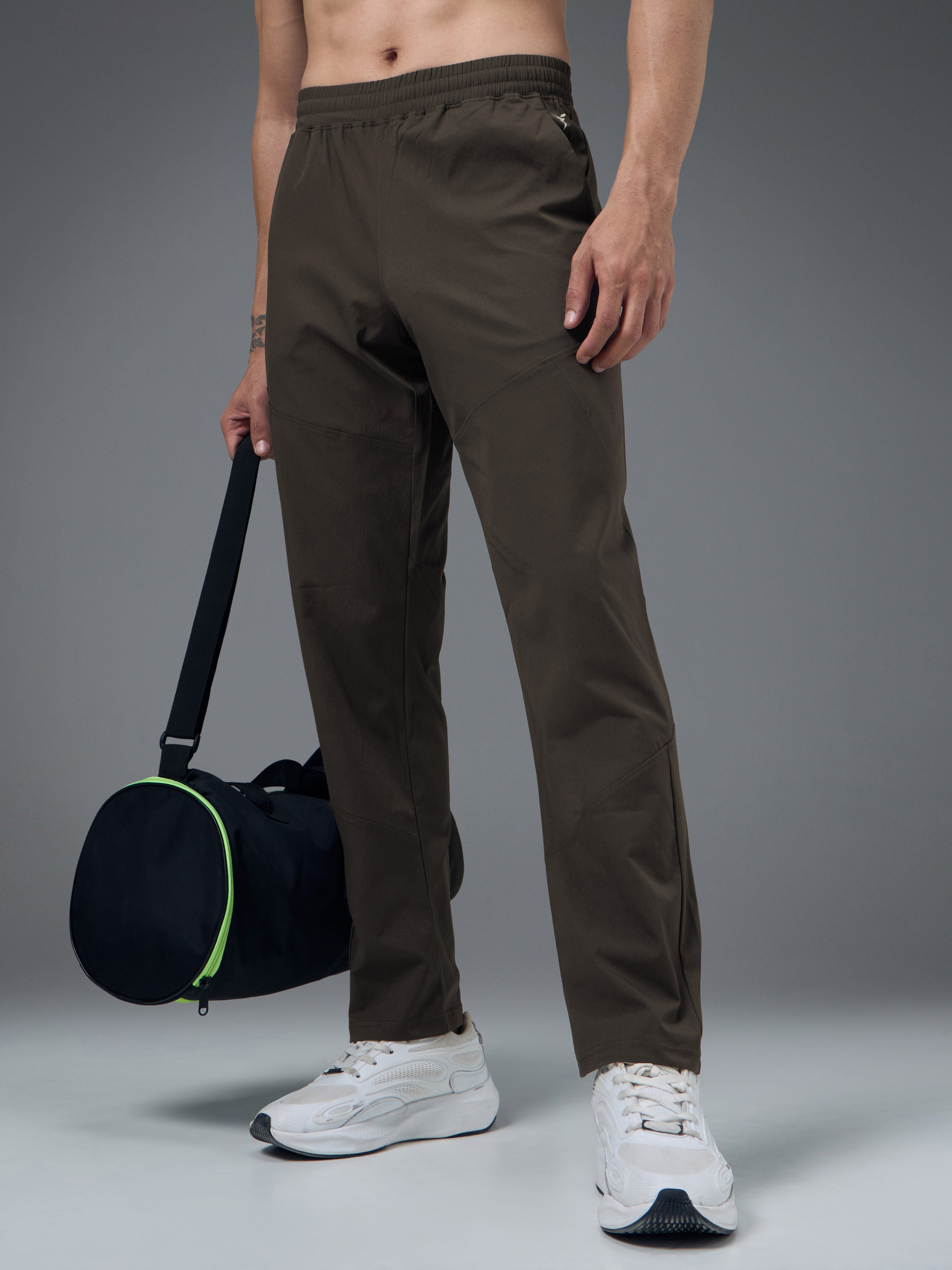 Technosport  Regular Fit Trackpant (TS Flexi) - OR39 - BLACK