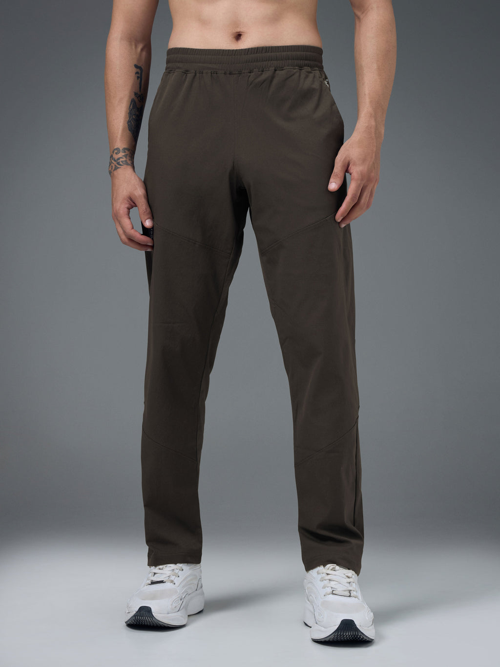 Technosport  Regular Fit Trackpant (TS Flexi) - OR39 - BLACK