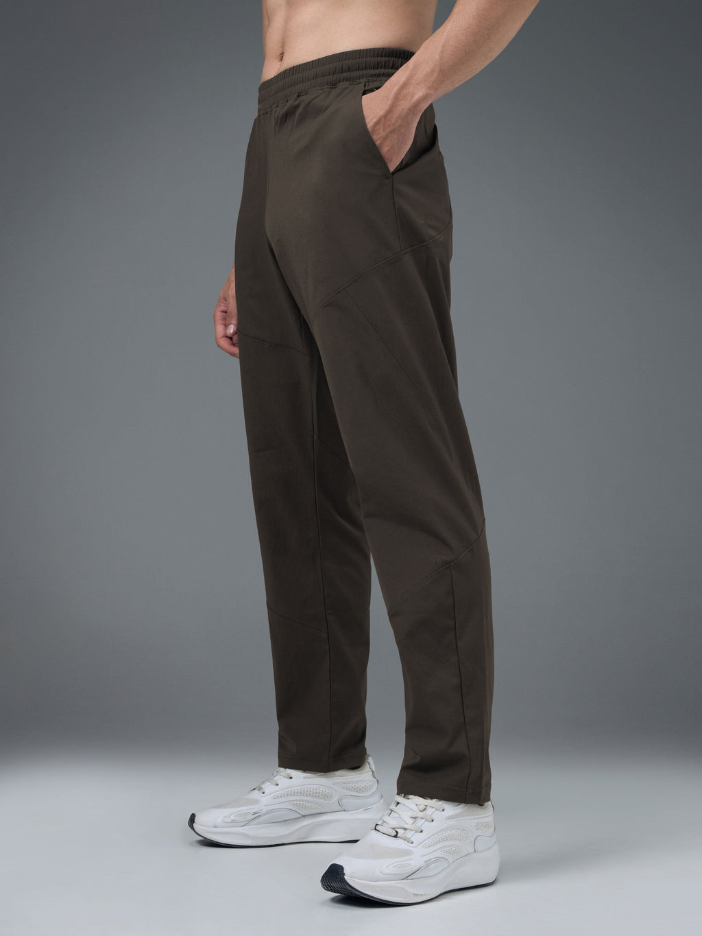 Technosport  Regular Fit Trackpant (TS Flexi) - OR39 - BLACK