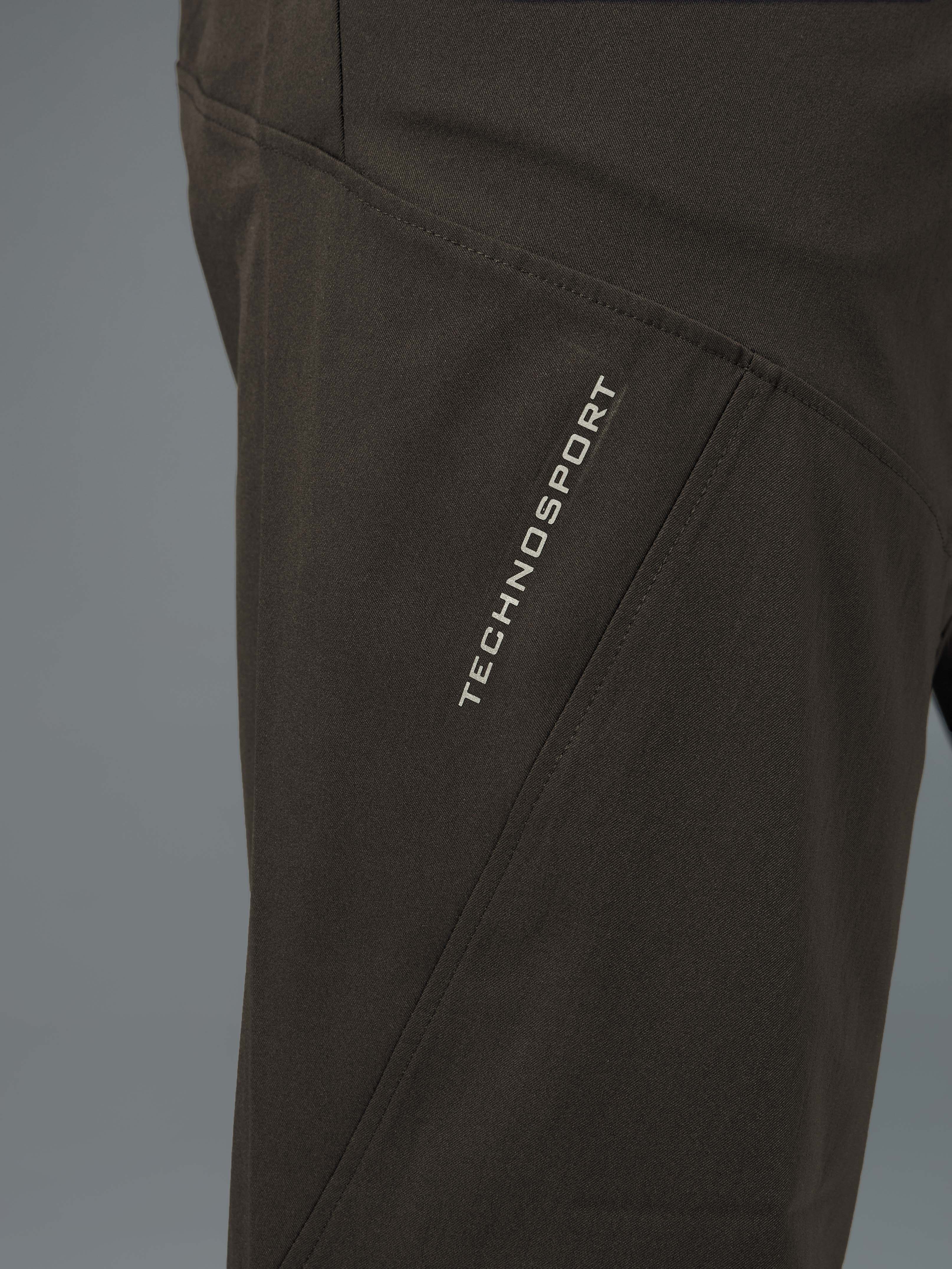 Technosport  Regular Fit Trackpant (TS Flexi) - OR39 - BLACK