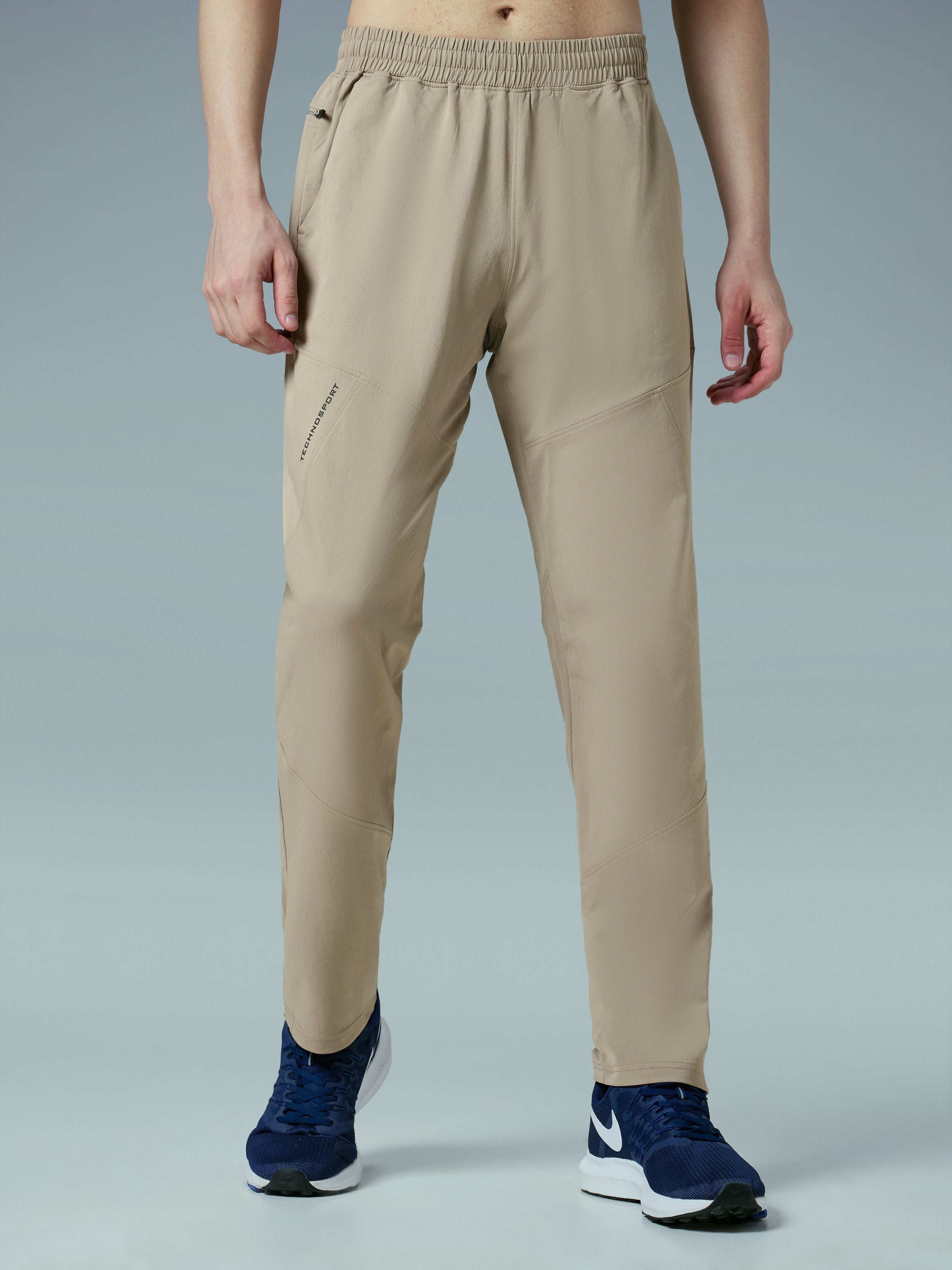 Technosport  Regular Fit Trackpant (TS Flexi) - OR39 - KHAKI