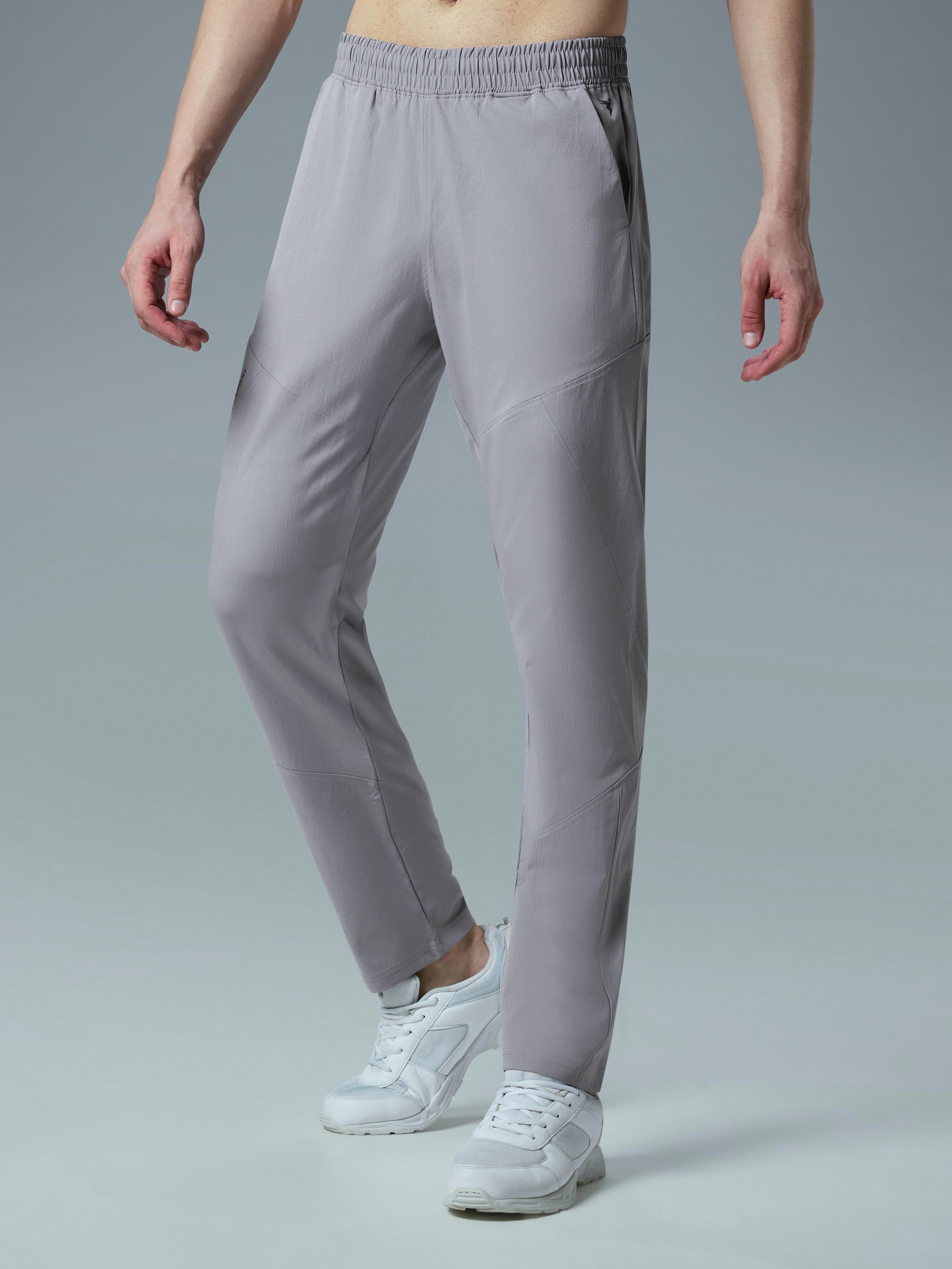 Technosport  Regular Fit Trackpant (TS Flexi) - OR39 - LT GREY B