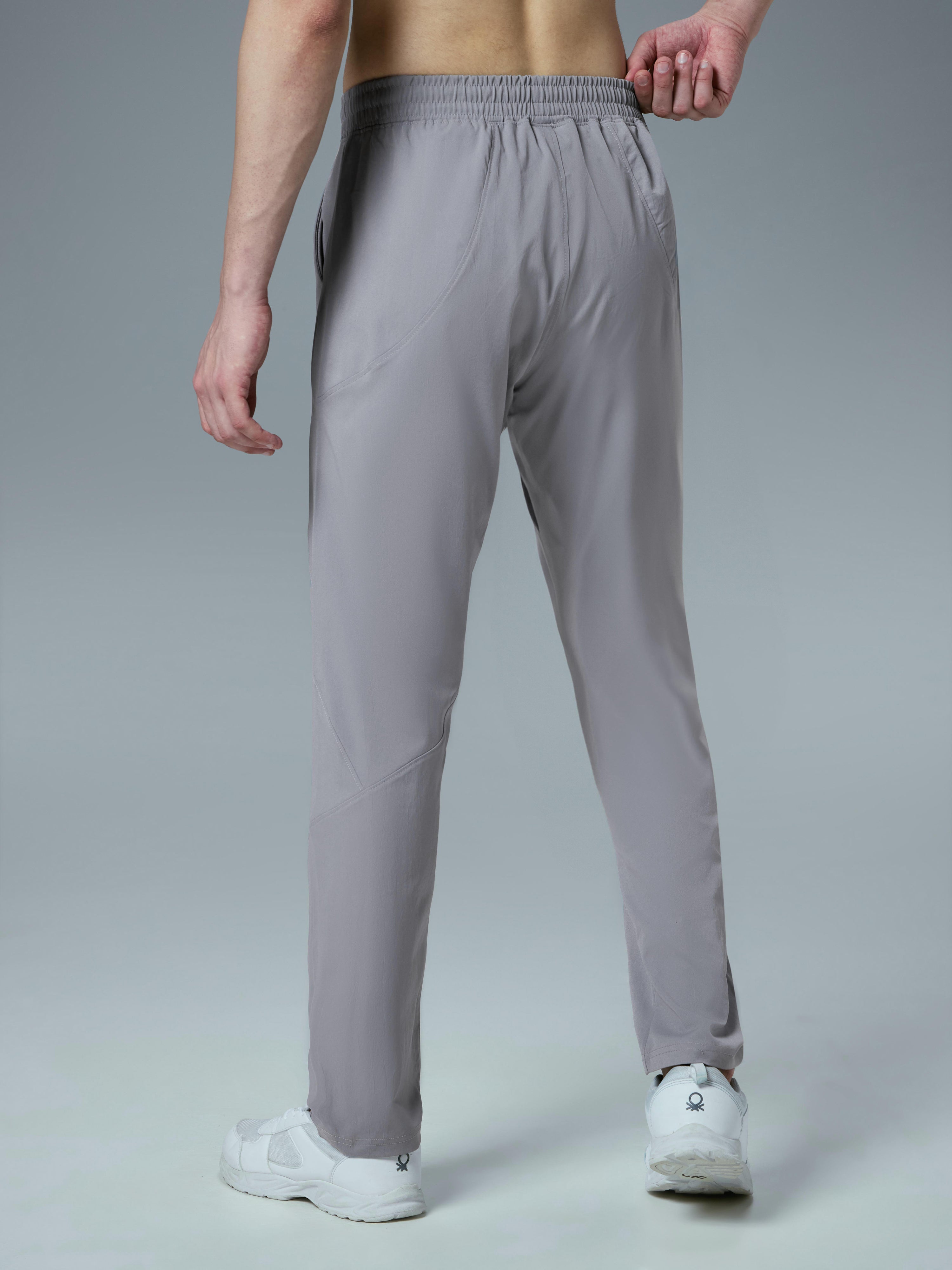 Technosport  Regular Fit Trackpant (TS Flexi) - OR39 - LT GREY B