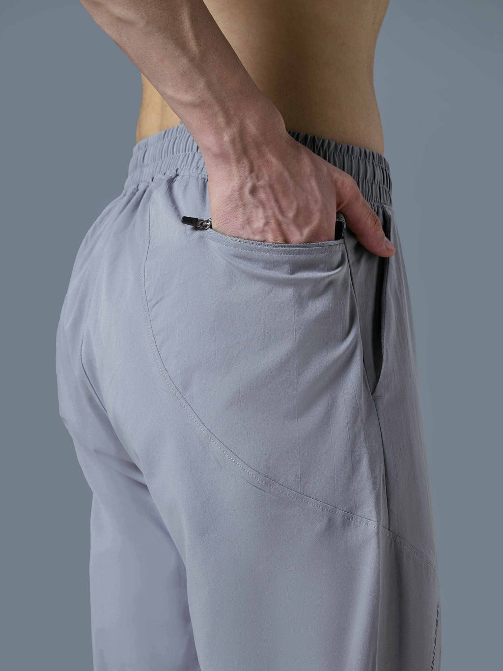 Technosport  Regular Fit Trackpant (TS Flexi) - OR39 - LT GREY B