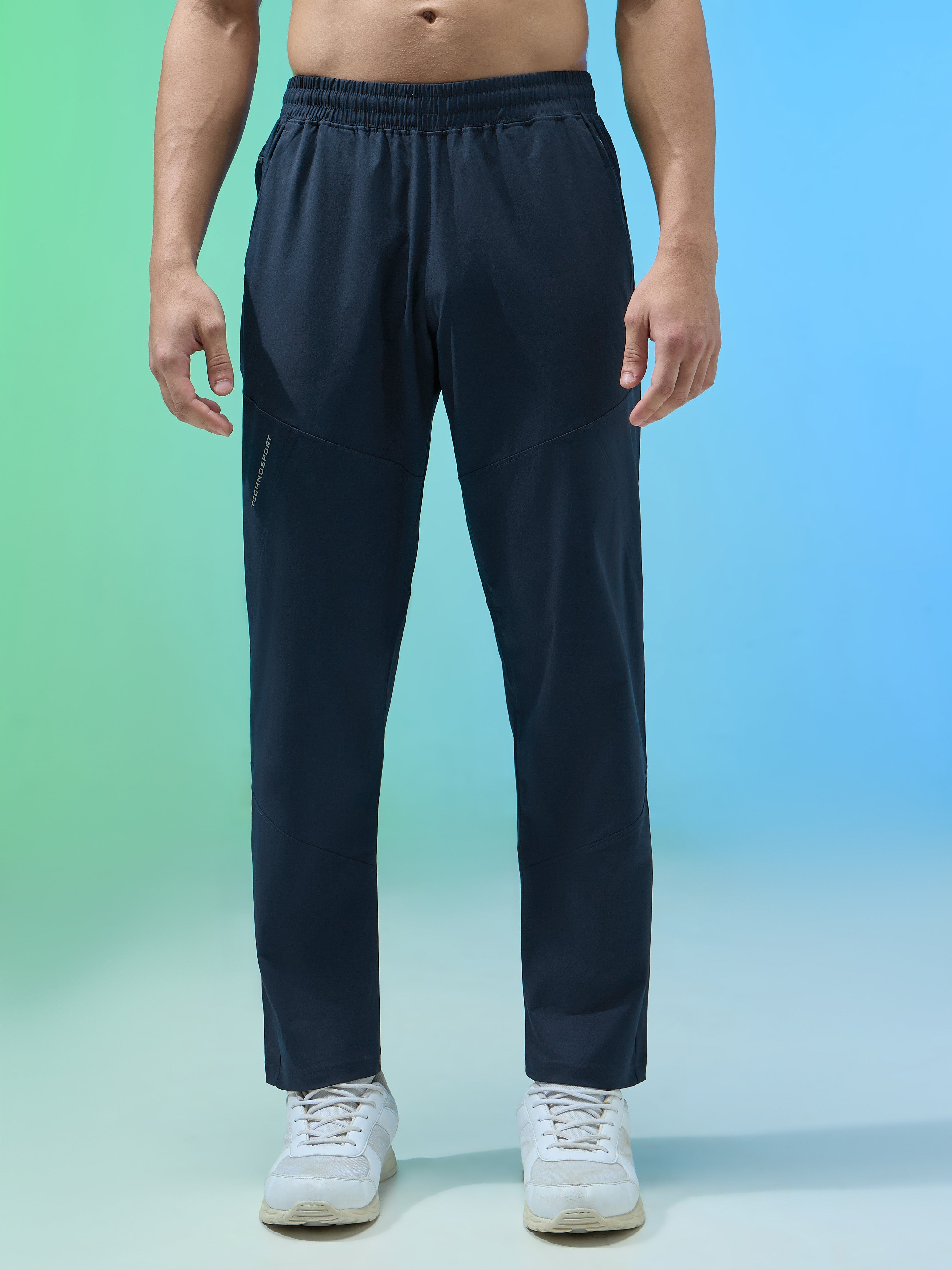 Technosport  Regular Fit Trackpant (TS Flexi) - OR39 - NAVY B