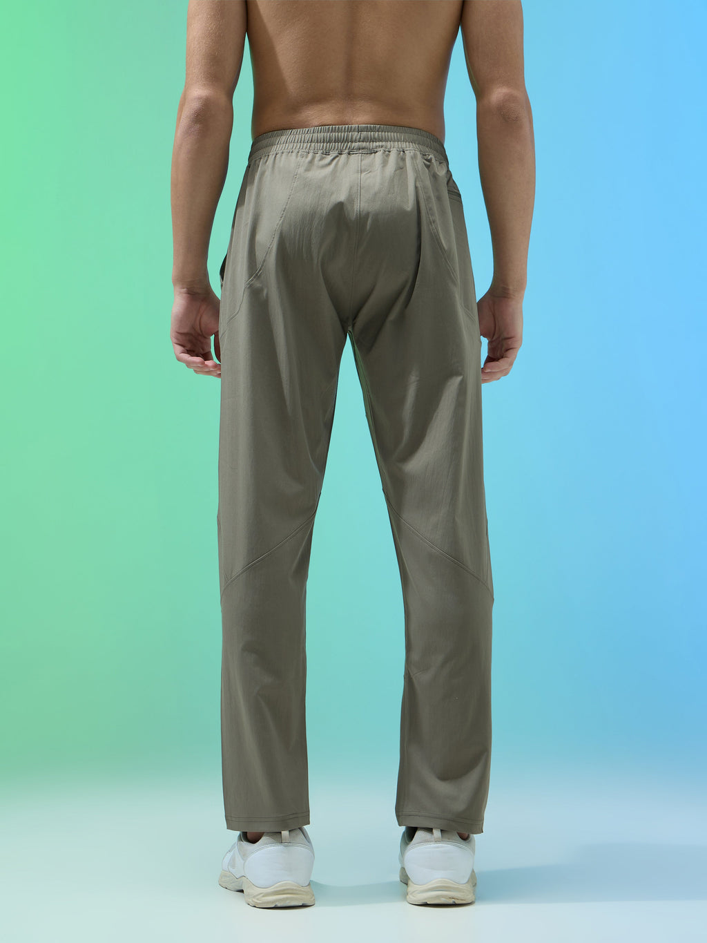 Technosport  Regular Fit Trackpant (TS Flexi) - OR39 - SMOKEY OLIVE