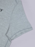 Technosport Plus Size Crew Neck TShirt (Double Cool) - OR40B - LT GREY