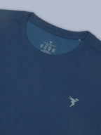 Technosport Plus Size Crew Neck TShirt (Double Cool) - OR40B - NAVY