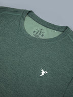 Technosport Plus Size Crew Neck TShirt (Double Cool) - OR40B - TREKKING GREEN