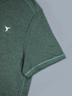Technosport Plus Size Crew Neck TShirt (Double Cool) - OR40B - TREKKING GREEN