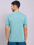 Technosport Crew Neck Tshirt (Double Cool) - OR40 - TEAL B