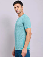 Technosport Crew Neck Tshirt (Double Cool) - OR40 - TEAL B