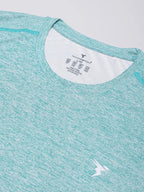 Technosport Crew Neck Tshirt (Double Cool) - OR40 - TEAL B