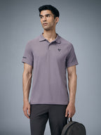 Technosport Melange Double Cool Polo Tshirt - OR41 - GRAY RIDGE