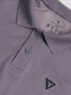 Technosport Melange Double Cool Polo Tshirt - OR41 - GRAY RIDGE
