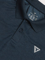 Technosport Melange Double Cool Polo Tshirt - OR41 - NAVY B