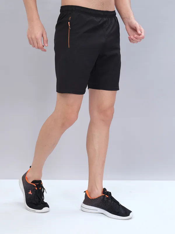Technosport Men Shorts - OR46 - BLACK
