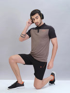 Technosport Men Shorts - OR46 - BLACK