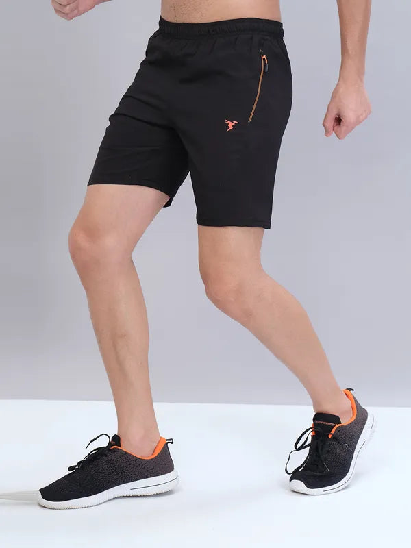 Technosport Men Shorts - OR46 - BLACK