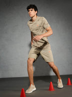 Technosport Men Shorts - OR46 - KHAKI