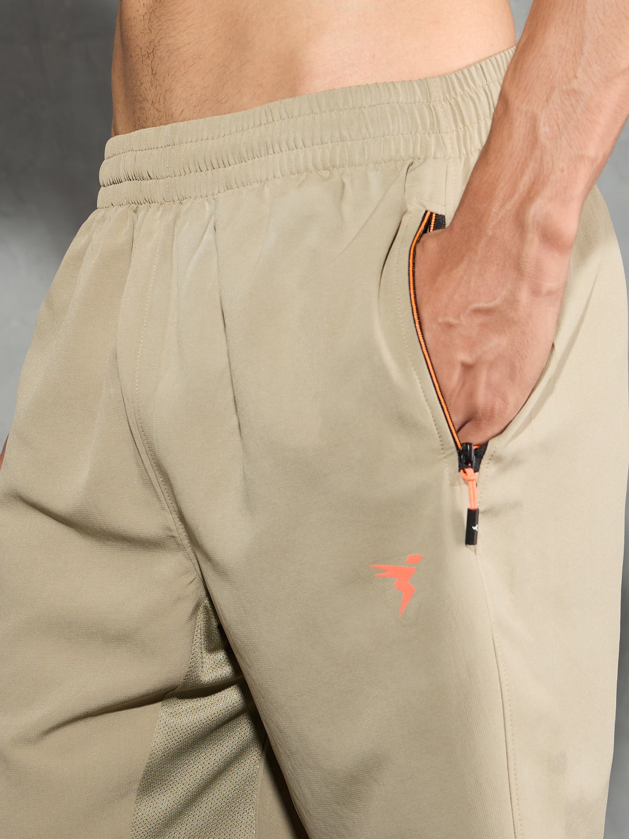 Technosport Men Shorts - OR46 - KHAKI