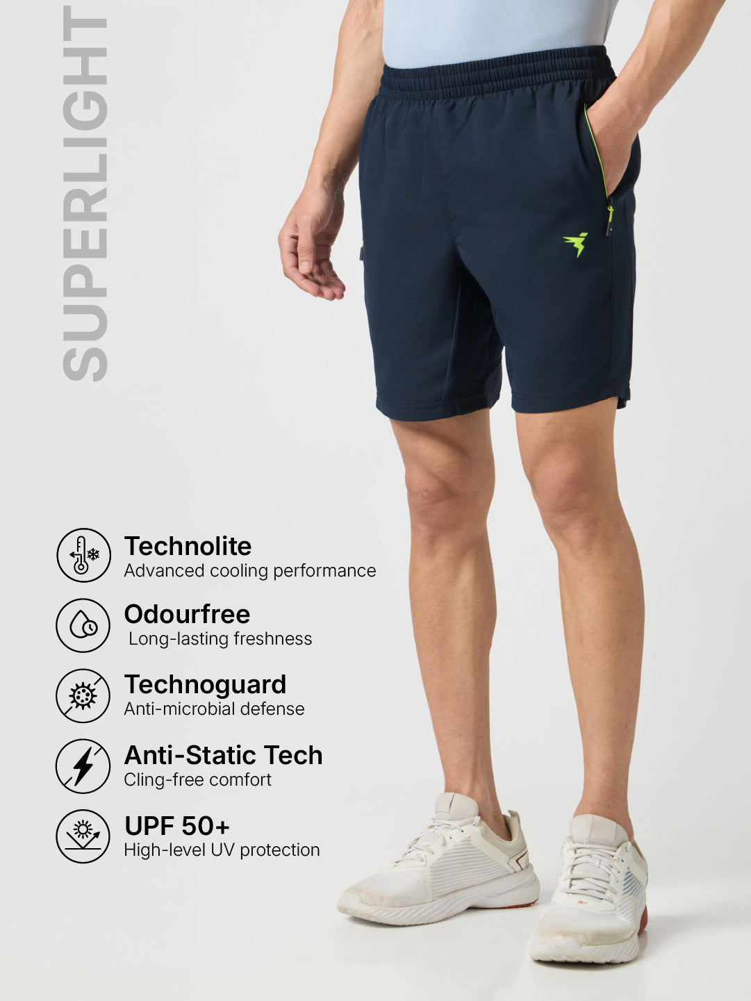 Technosport Men Shorts - OR46 - NAVY B