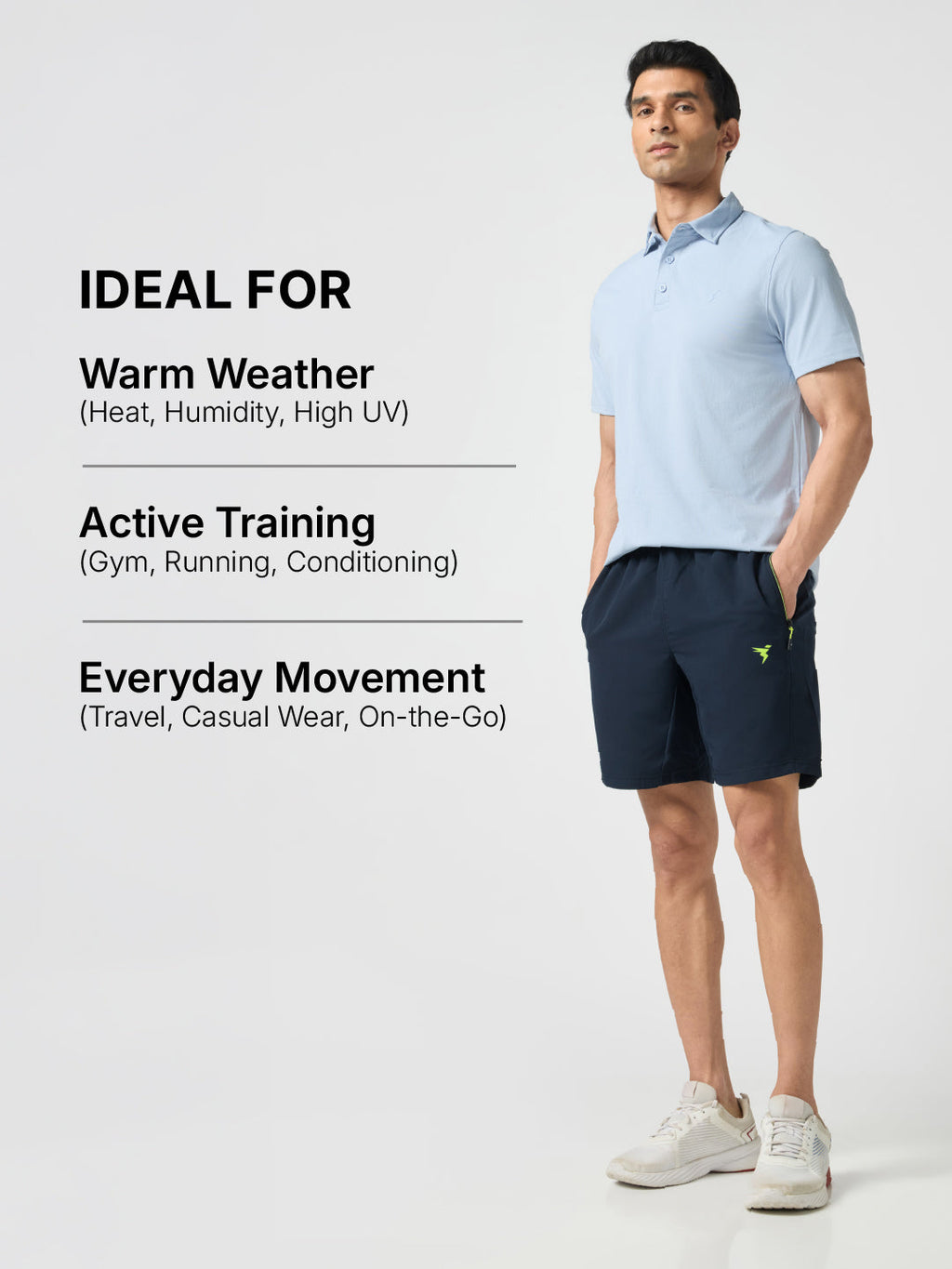 Technosport Men Shorts - OR46 - NAVY B